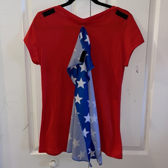 DC COMICS short Sleeve  wonder women Top New - Picture 2 of 6